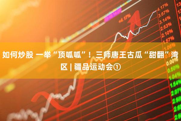 如何炒股 一举“顶呱呱”！三师唐王古瓜“甜翻”湾区 | 疆品运动会①